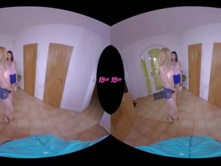 18VR.com POV Threesome With Lola Bambola And teenager Dee X rated movie vids