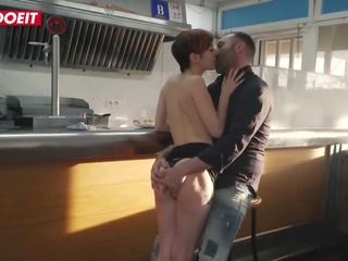 Steak and Blowjob Day Specials In a Public Spanish Restaurant X rated movie clips