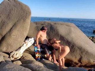 Sinslife - епічний публічний відпустку пляж брудна відео