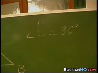 Russo studente ottenere scopata