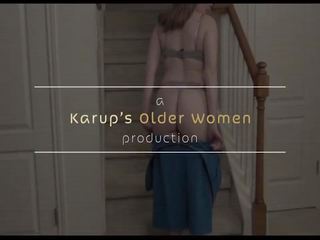 Karups - grown-up 大きな美しい女性 妻 赤 エンジェル ファック: フリー 高解像度の 汚い クリップ 12