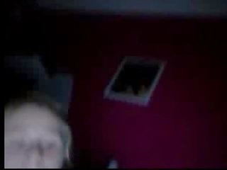 Mũm mĩm pháp cô gái tóc vàng với chất béo ngực trong webcam