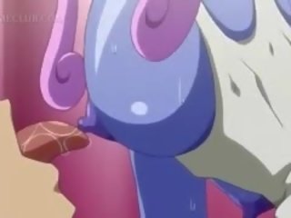 Hentai fairy s a kohout zkurvenej a mokrý kočička v anime klip