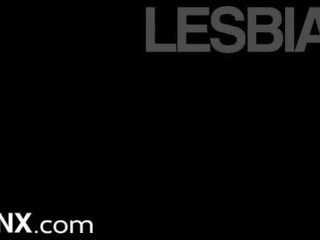 Sweaty Interracial Lesbian adult clip - Lesbianx