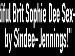 Bela brit sophie dee sex-toyed por sindee-jennings