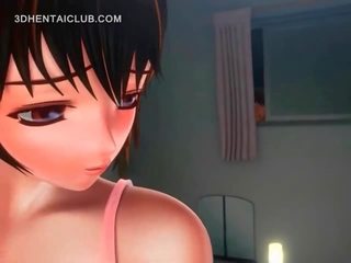 Dögös anime hottie dörzsölés neki nedves kívánós punci