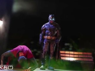 Batman & superman dvigubai komanda stebėtis moteris