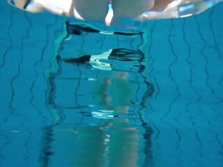 Slovak teen femme fatale big tits Simonna enchanting nude swimmer